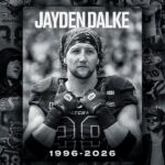கனடிய புட்பால் வீரர் ஜெய்டன் டால்கே (Jayden Dalke) கார் விபத்தில் உயிரிழப்பு!
